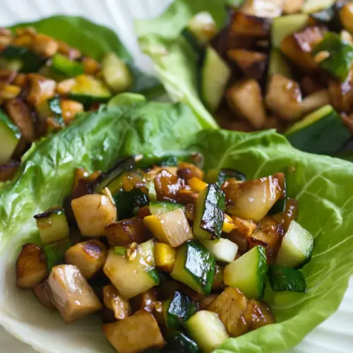 Vegetarian Lettuce Wraps