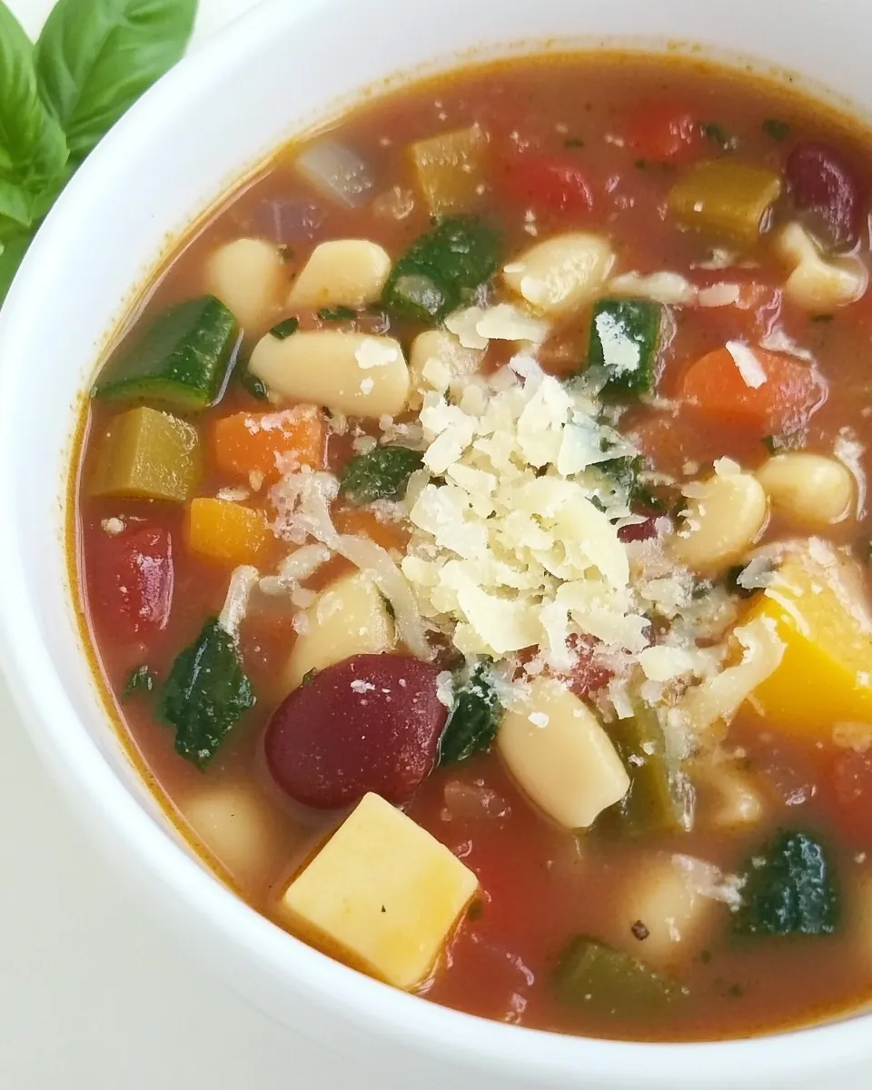Vegetarian Minestrone Soup