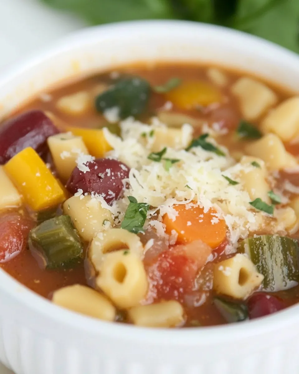 Vegetarian Minestrone Soup