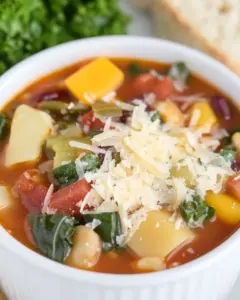 Vegetarian Minestrone Soup
