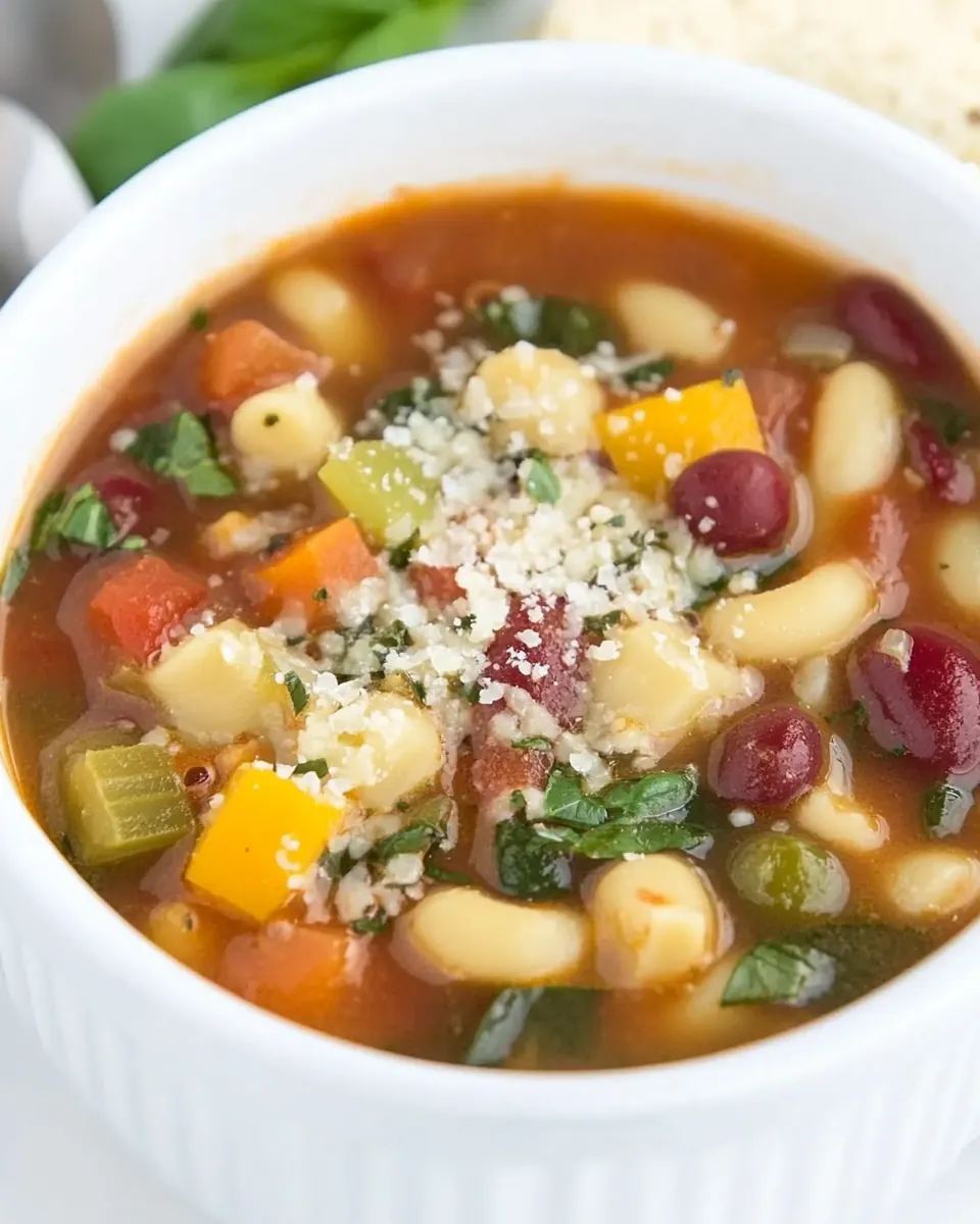 Vegetarian Minestrone Soup