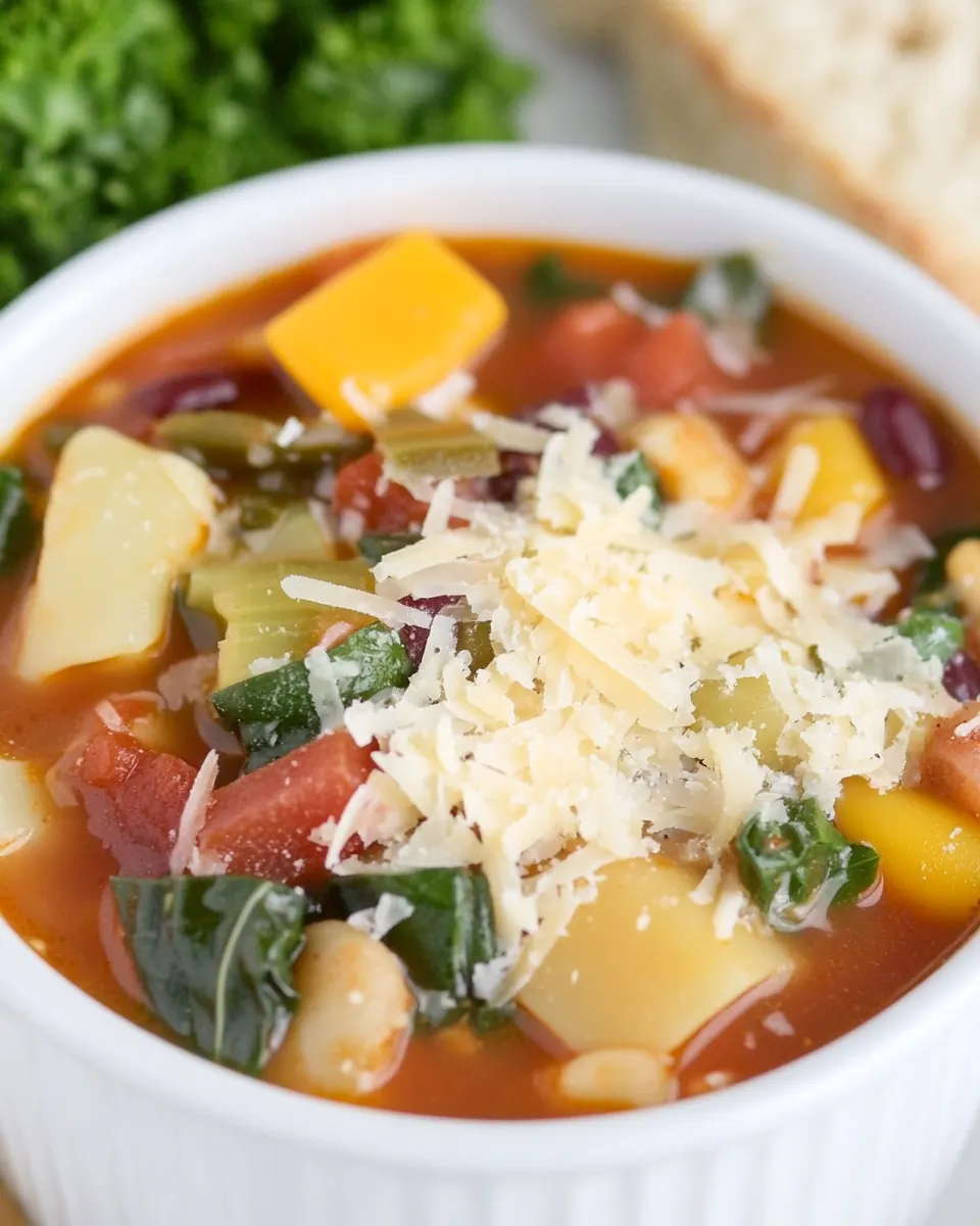 Vegetarian Minestrone Soup