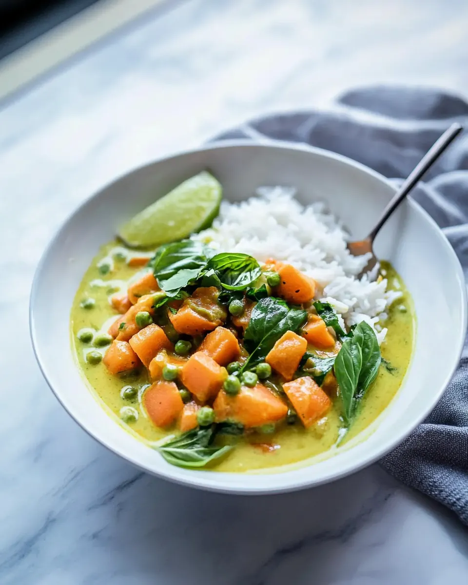 Vegetarian Thai Green Curry