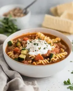 Veggie Lasagna Soup