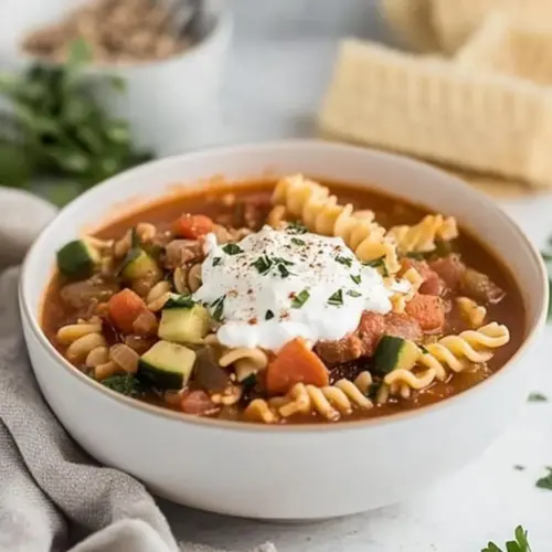Veggie Lasagna Soup