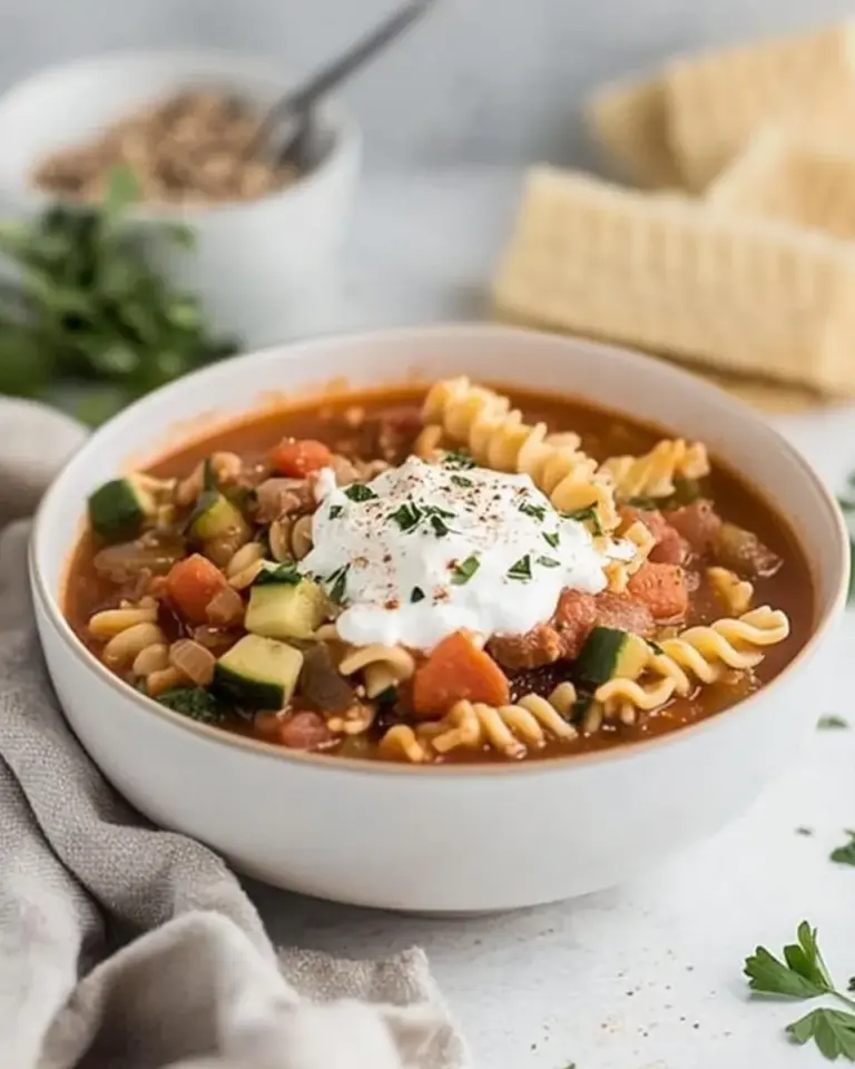 Veggie Lasagna Soup