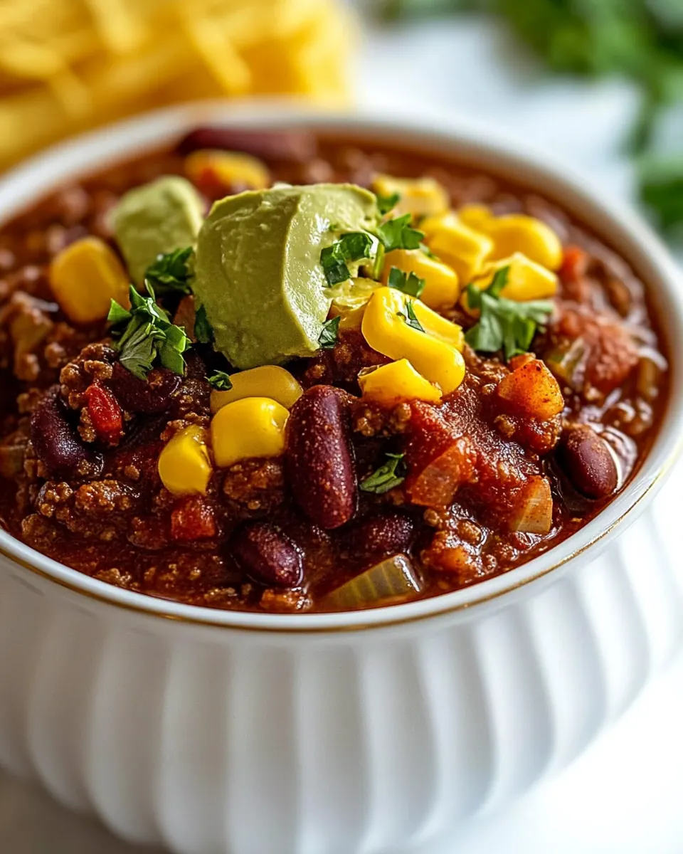 Venison Chili
