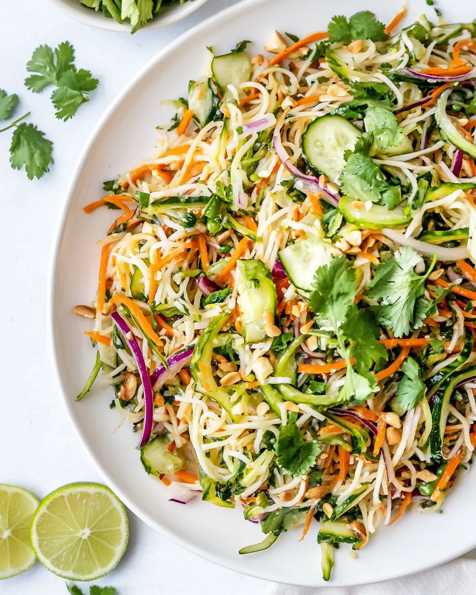 Vietnamese Zoodle Noodle Salad