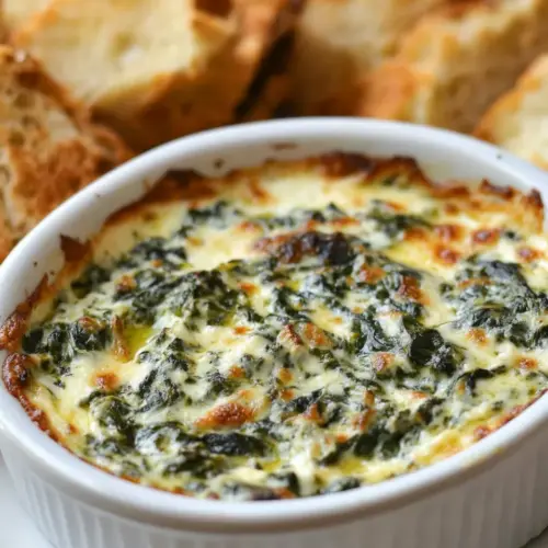 Warm Spinach Mascarpone Dip