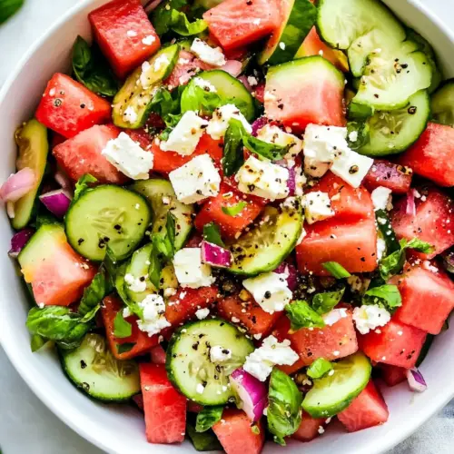 Watermelon Salad With Feta