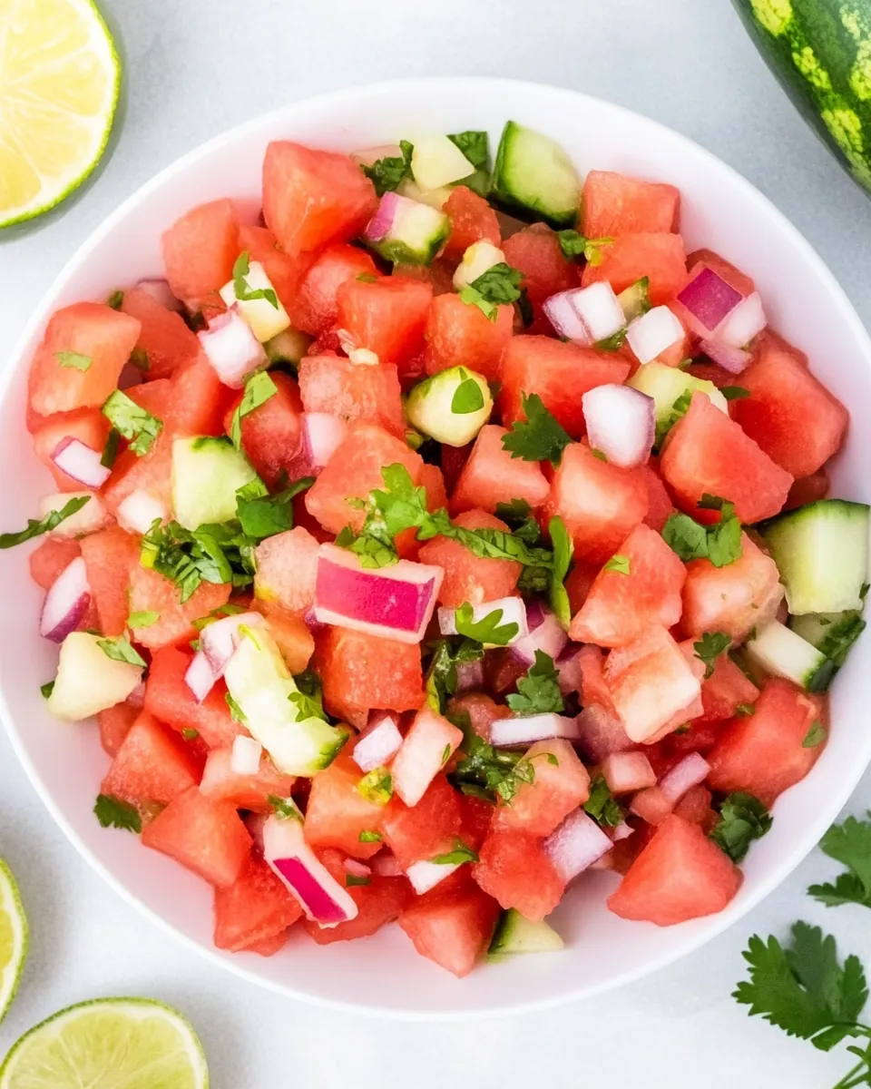 Watermelon Salsa