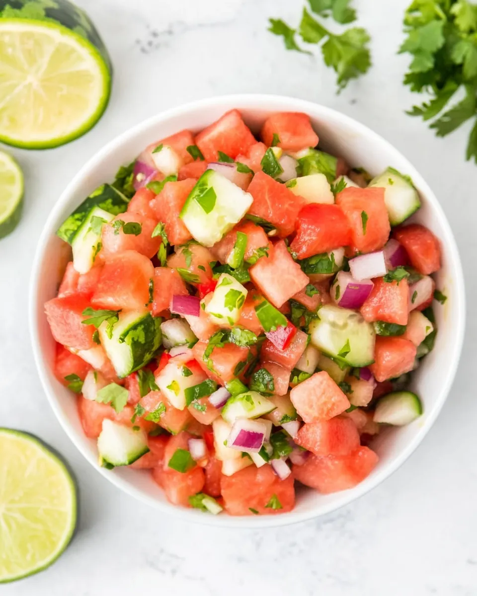 Watermelon Salsa
