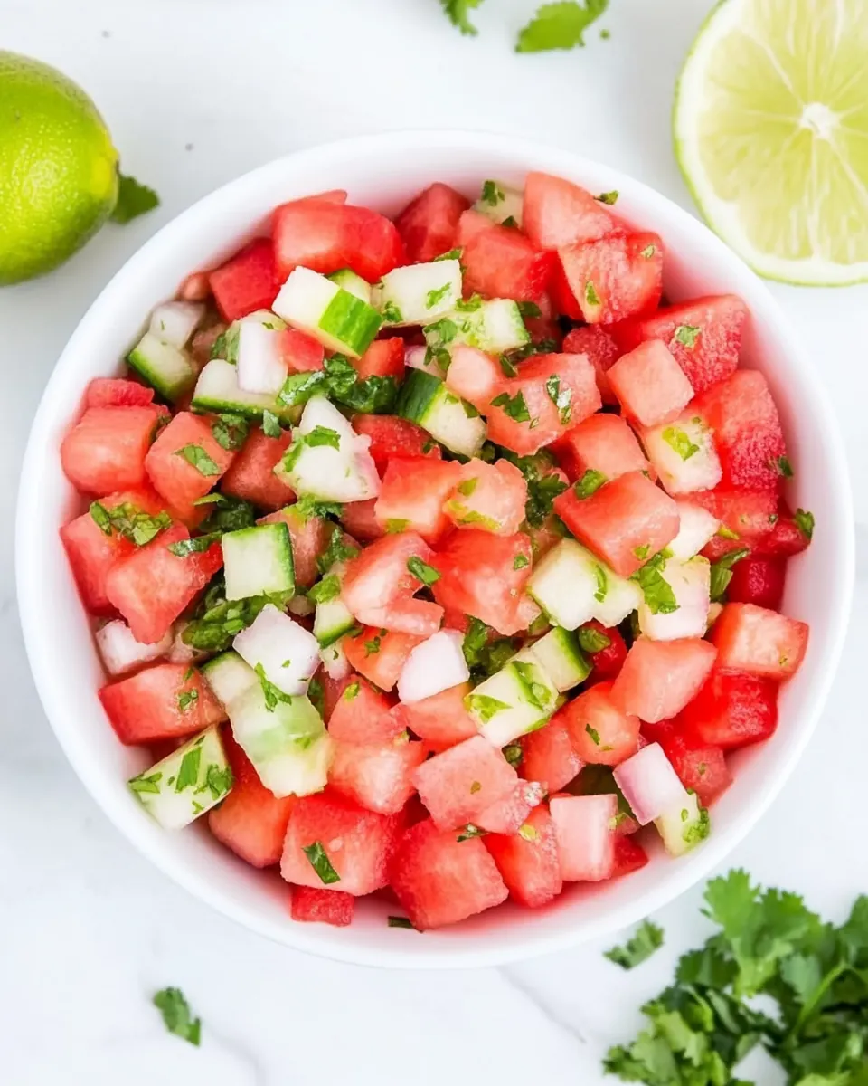 Watermelon Salsa