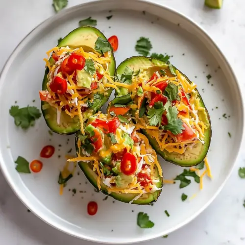 Weeknight Taco Stuffed Avocados