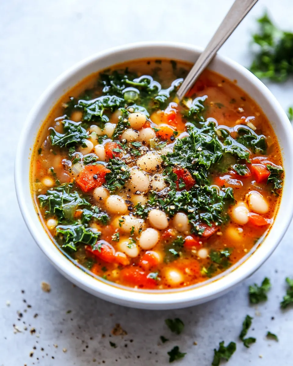 White Bean and Kale Soup