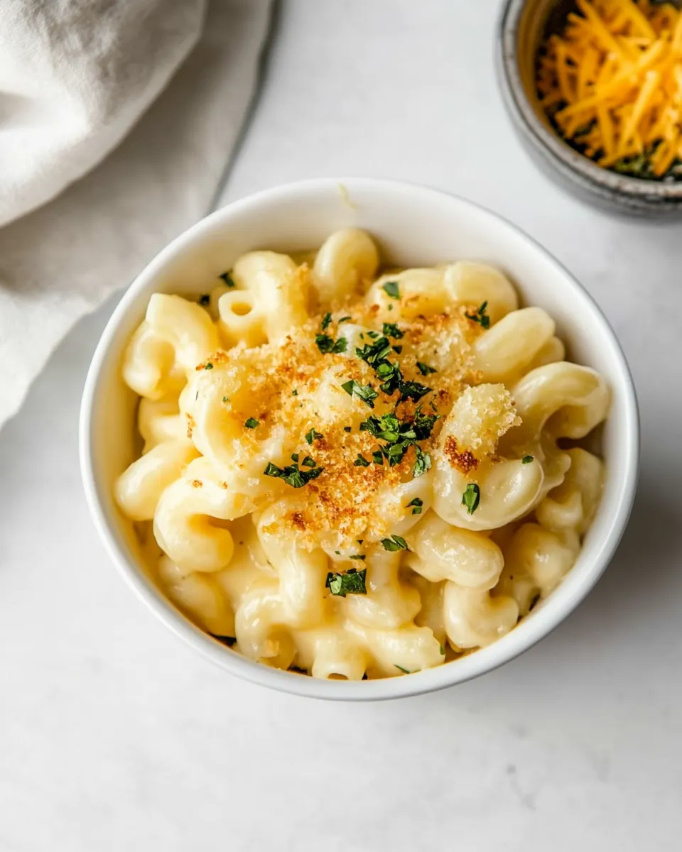 White Cheddar Mac and Cheese