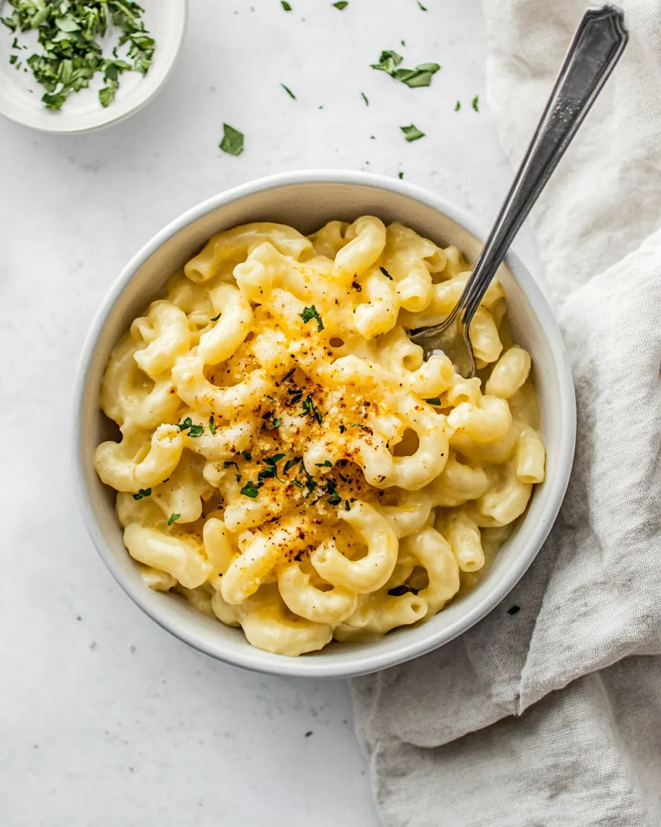 White Cheddar Mac and Cheese
