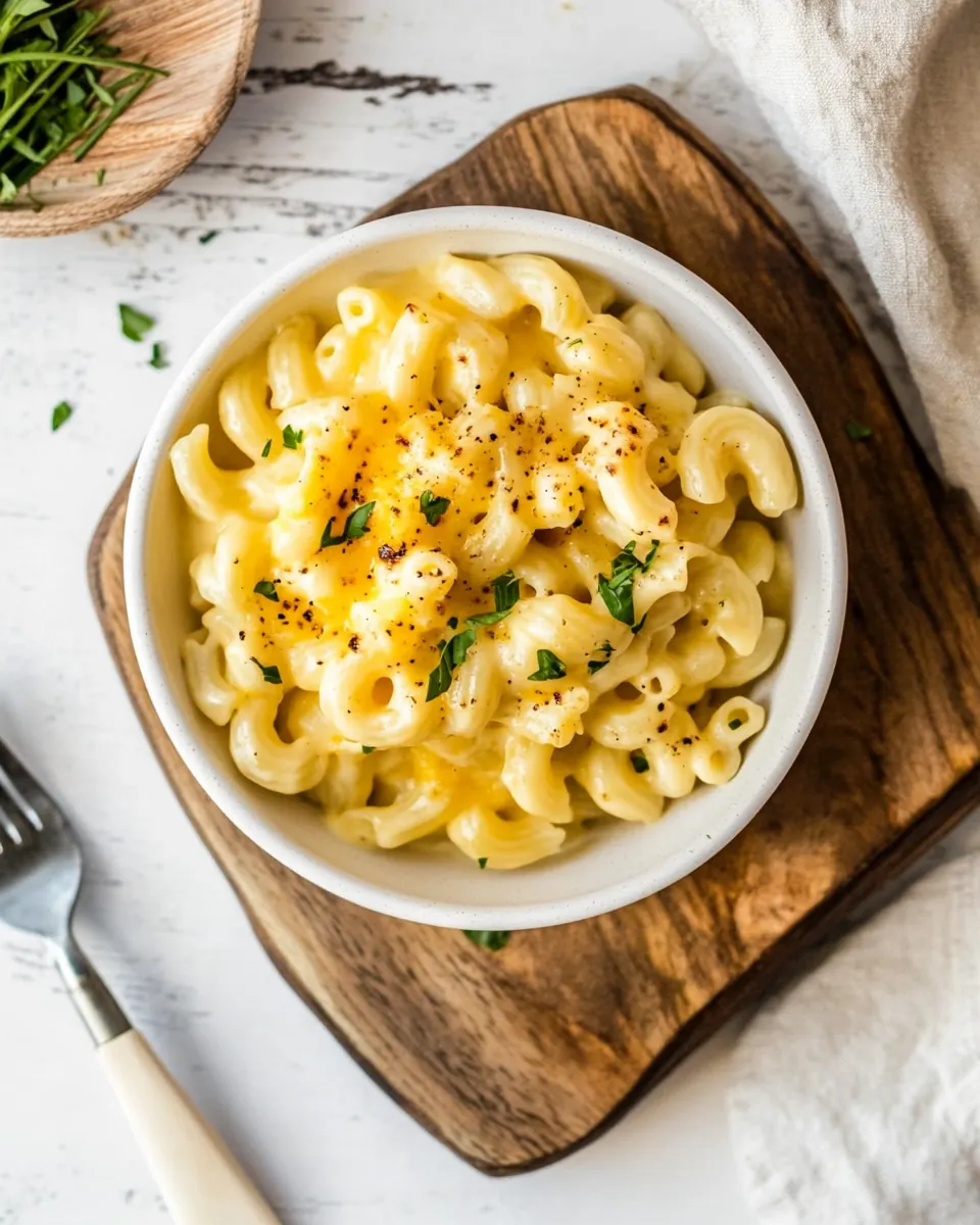 White Cheddar Mac and Cheese