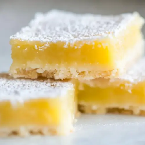 White Chocolate Lemon Bars