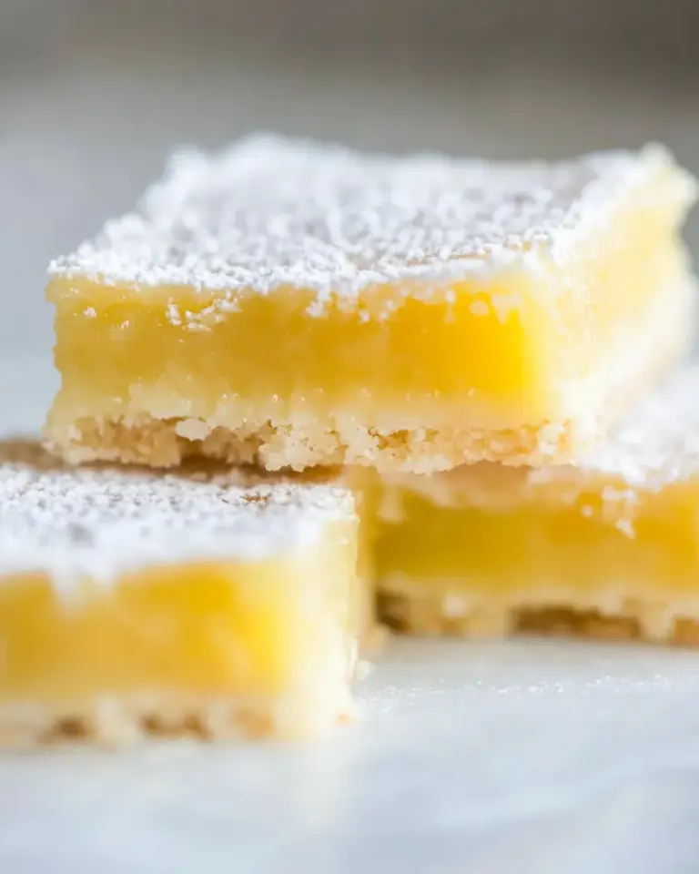 White Chocolate Lemon Bars