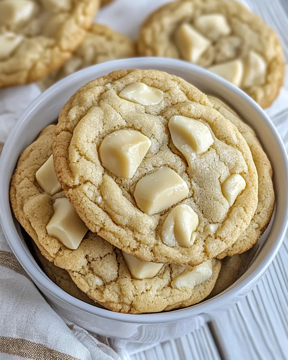 White Chocolate Macadamia Nut Cookies