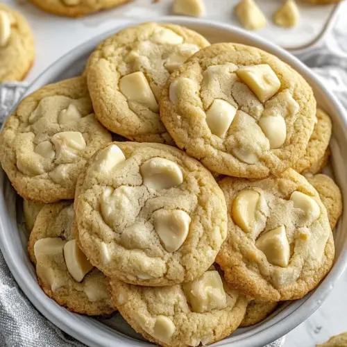White Chocolate Macadamia Nut Cookies