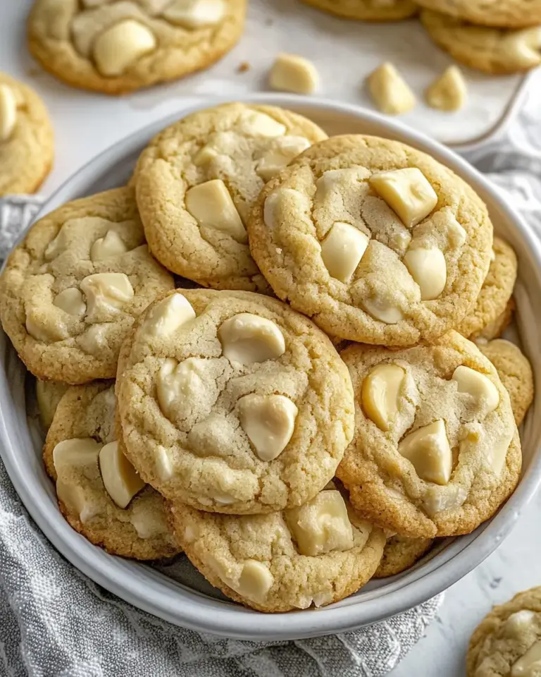 White Chocolate Macadamia Nut Cookies