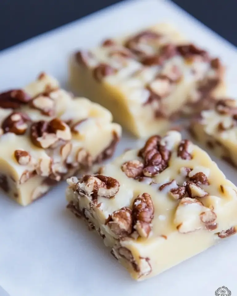 White Chocolate Pecan Candy