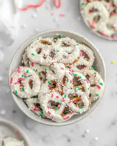 White Chocolate Pretzels