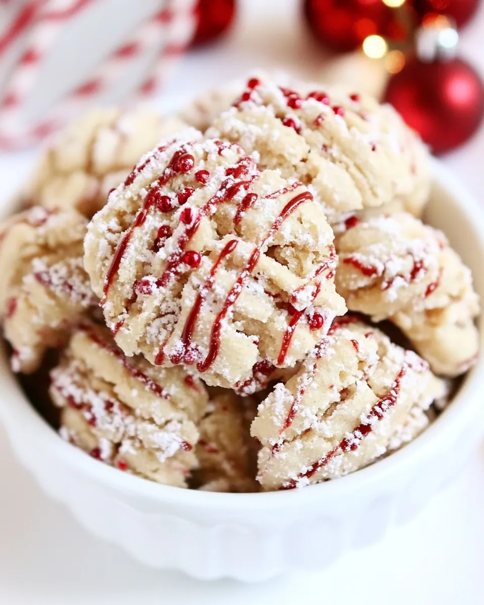 White Christmas Crinkles