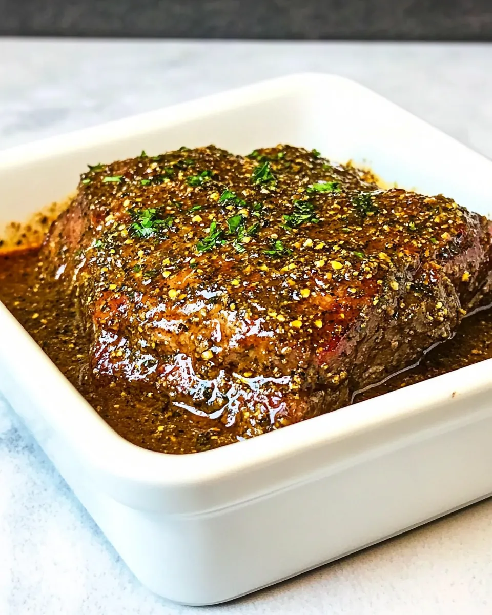 Wicked Good Steak Marinade