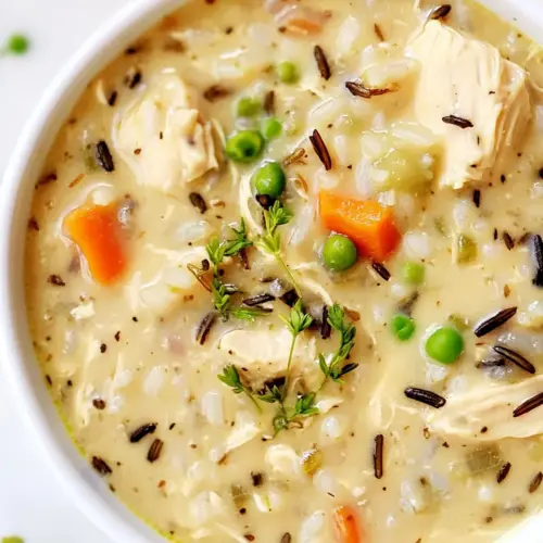 Wild Rice Chicken Soup