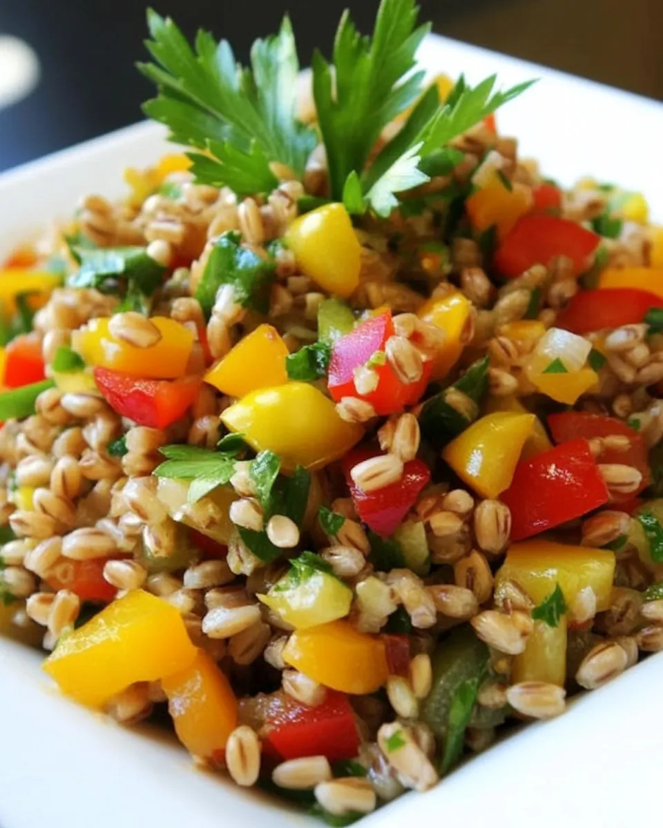 Wild Wheat Berry Salad