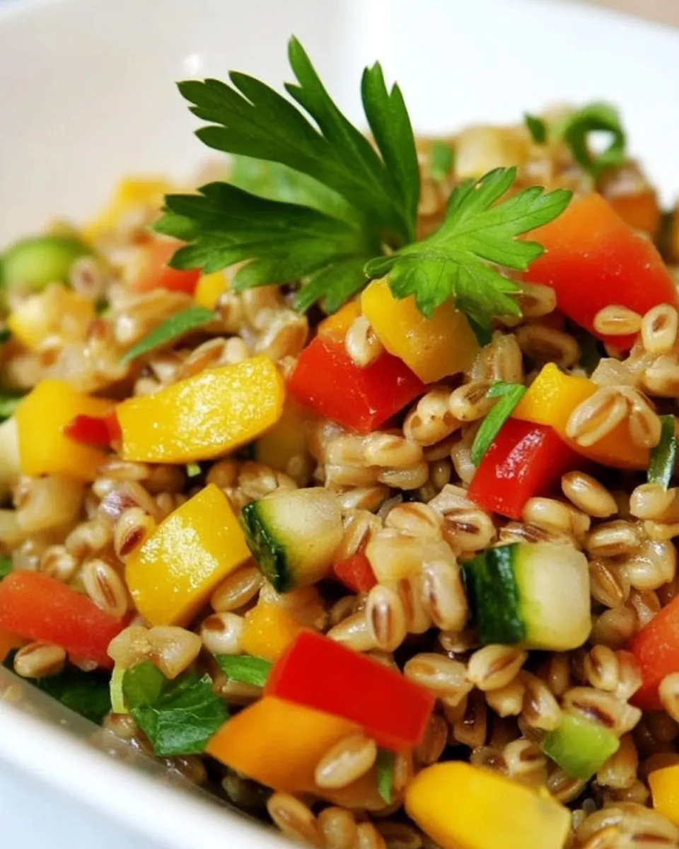 Wild Wheat Berry Salad