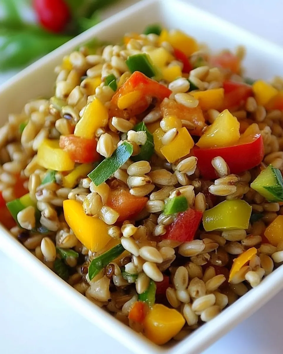 Wild Wheat Berry Salad