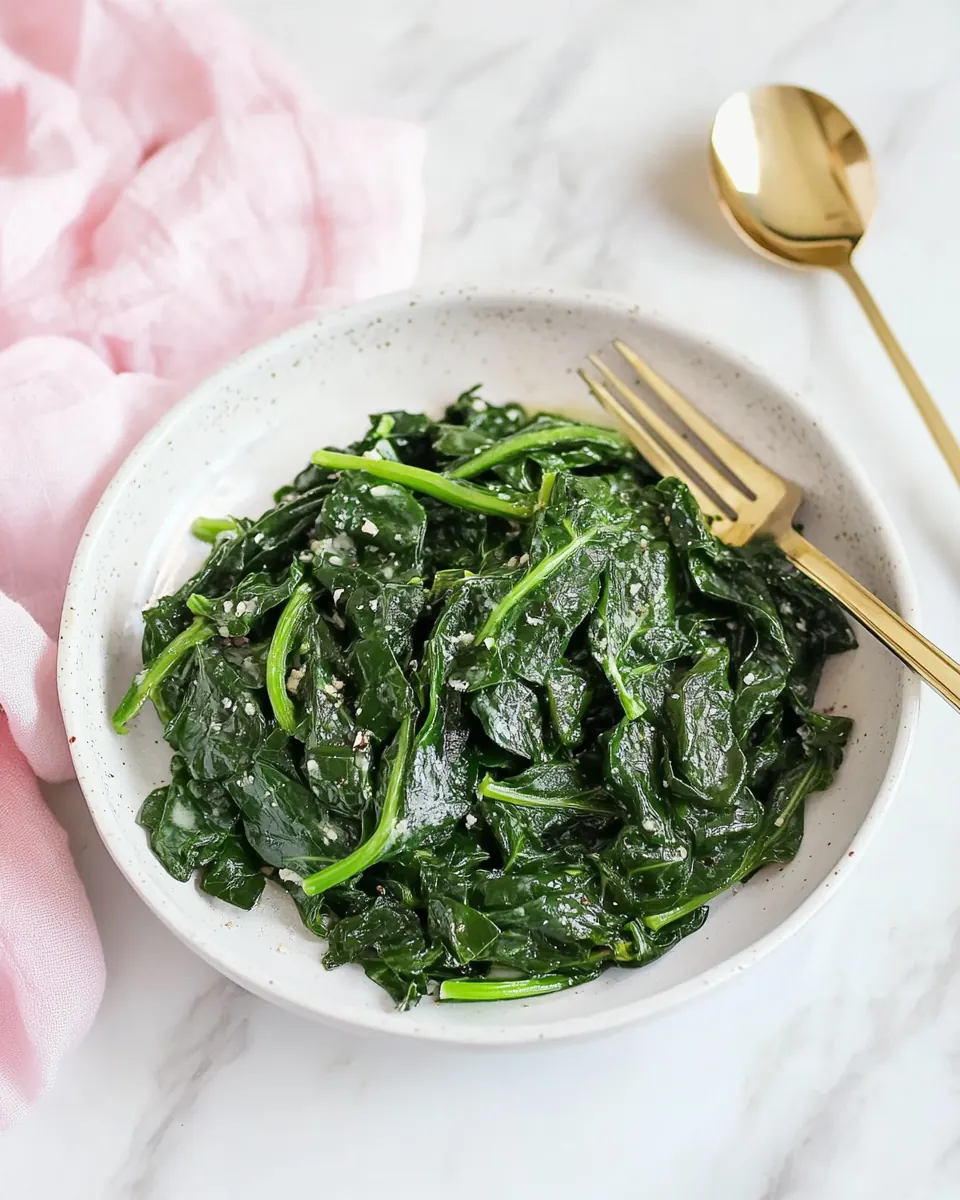 Wilted Spinach