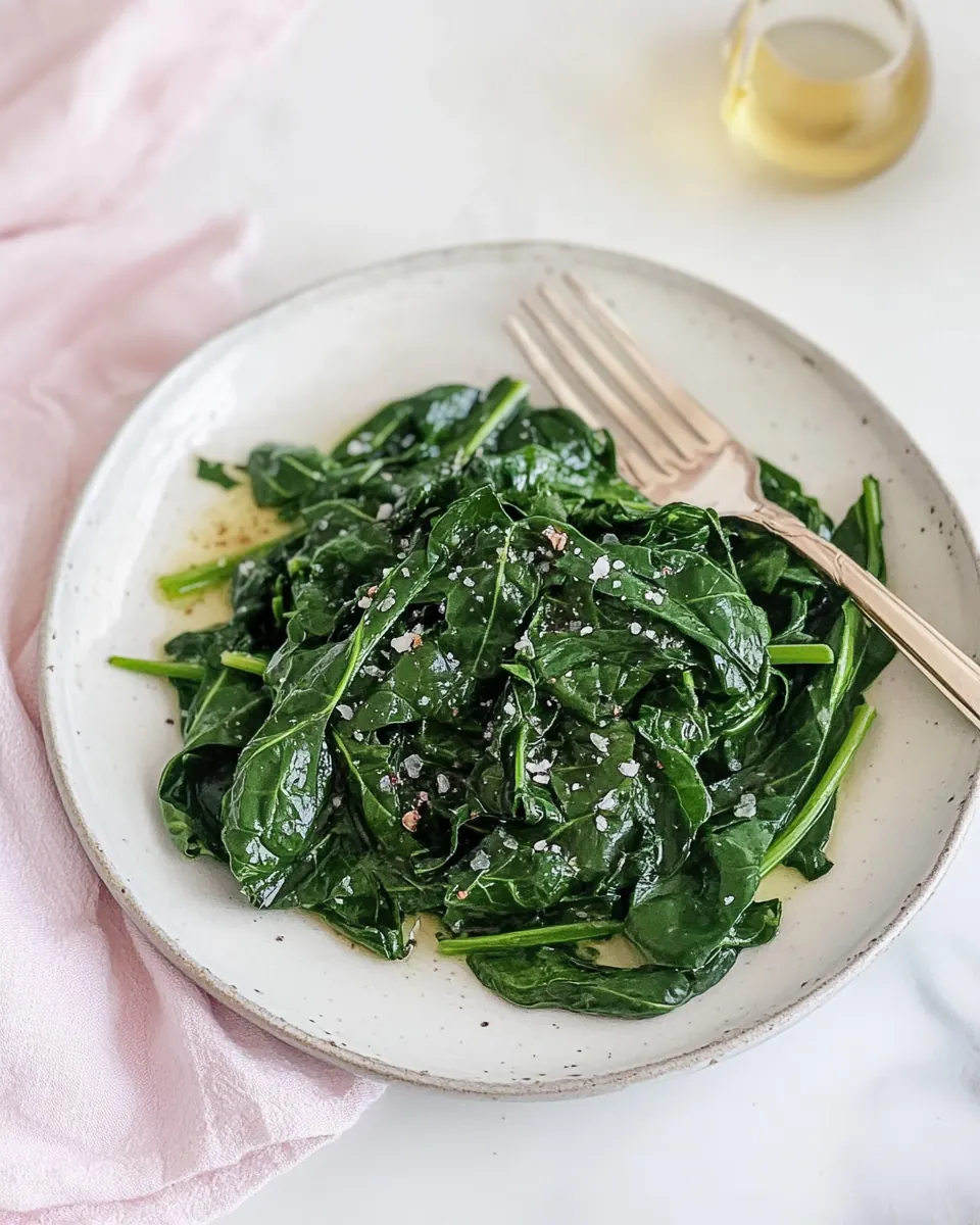 Wilted Spinach