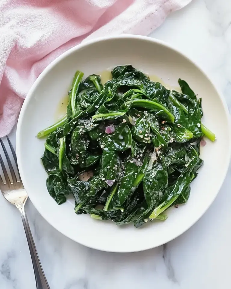 Wilted Spinach