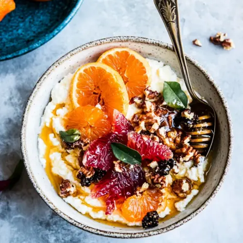 Winter Citrus Ricotta Breakfast Bowl