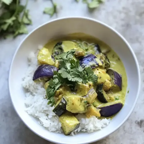 Winter Vegetable Green Curry