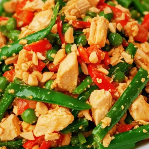 Yam Tua Poo Thai Chicken and Bean Salad