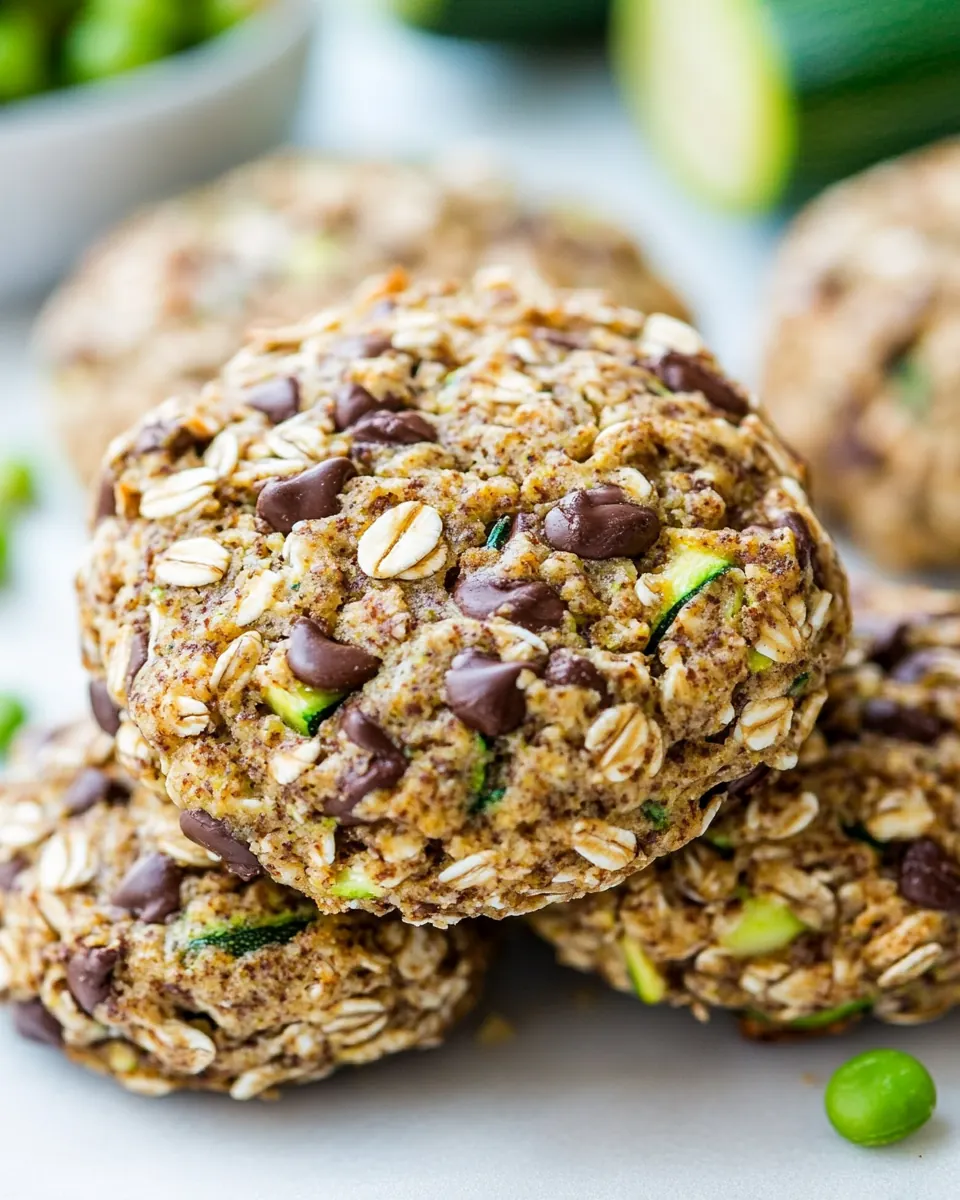 Zucchini Bread Breakfast Cookies