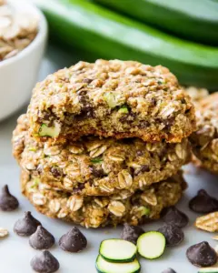 Zucchini Bread Breakfast Cookies