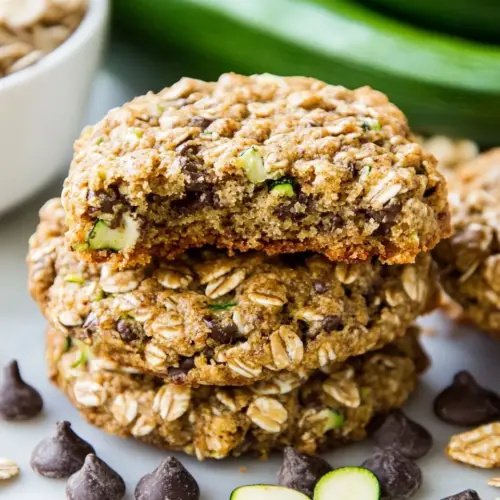 Zucchini Bread Breakfast Cookies