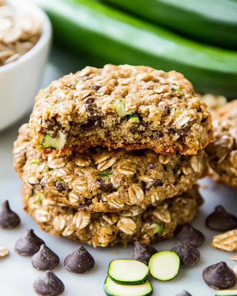 Zucchini Bread Breakfast Cookies