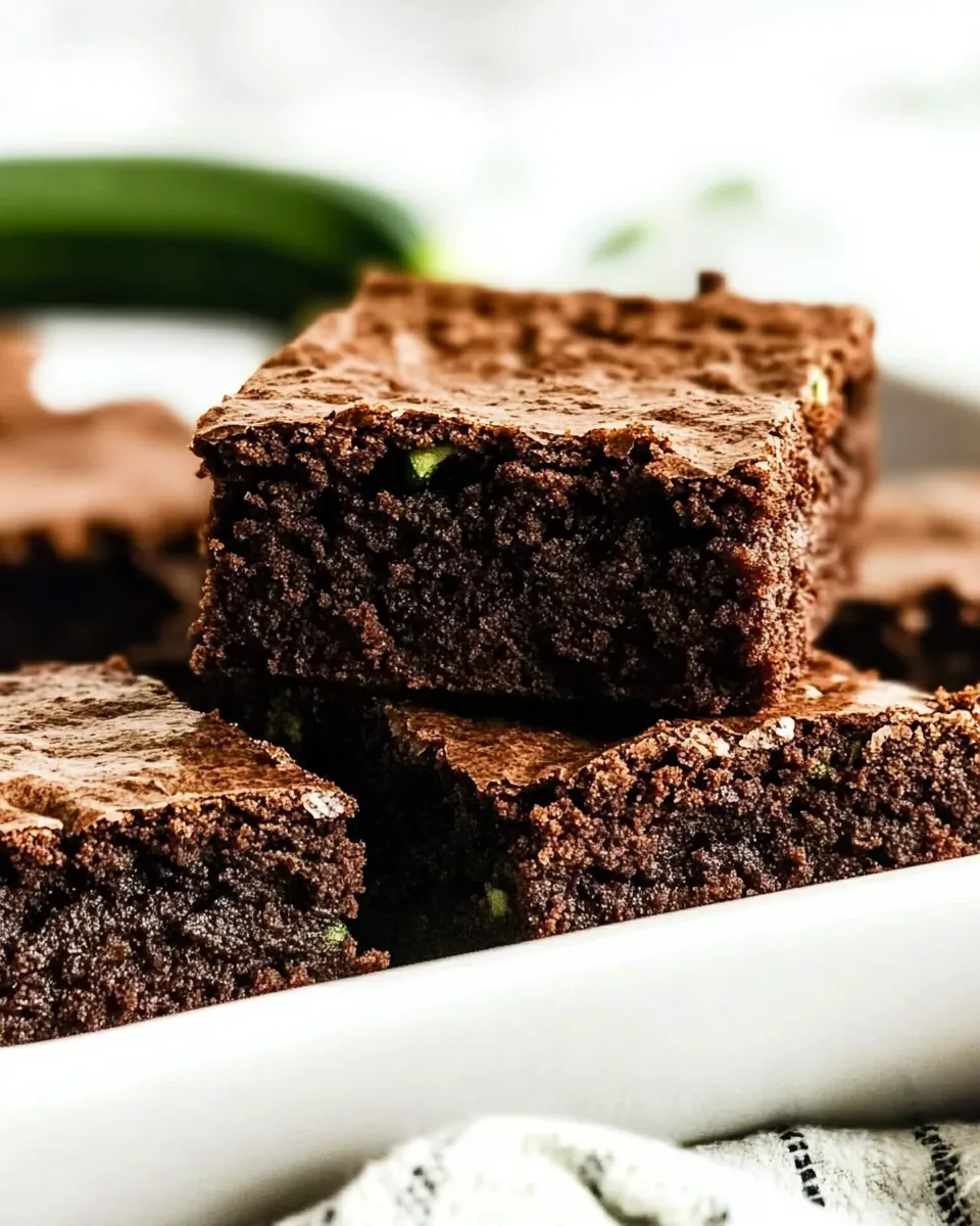 Zucchini Brownies