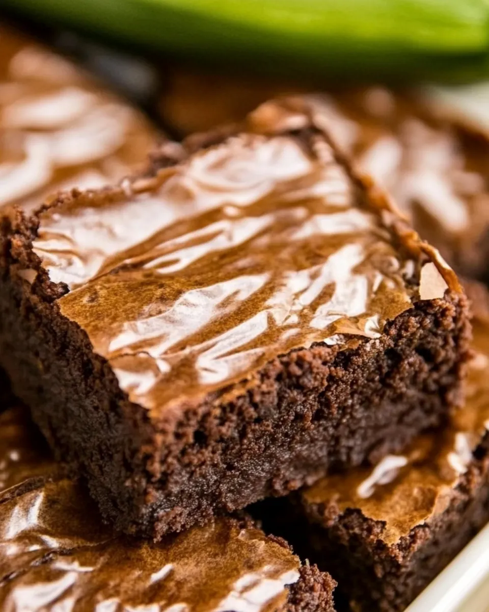 Zucchini Brownies