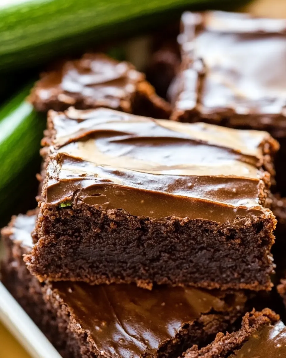 Zucchini Brownies