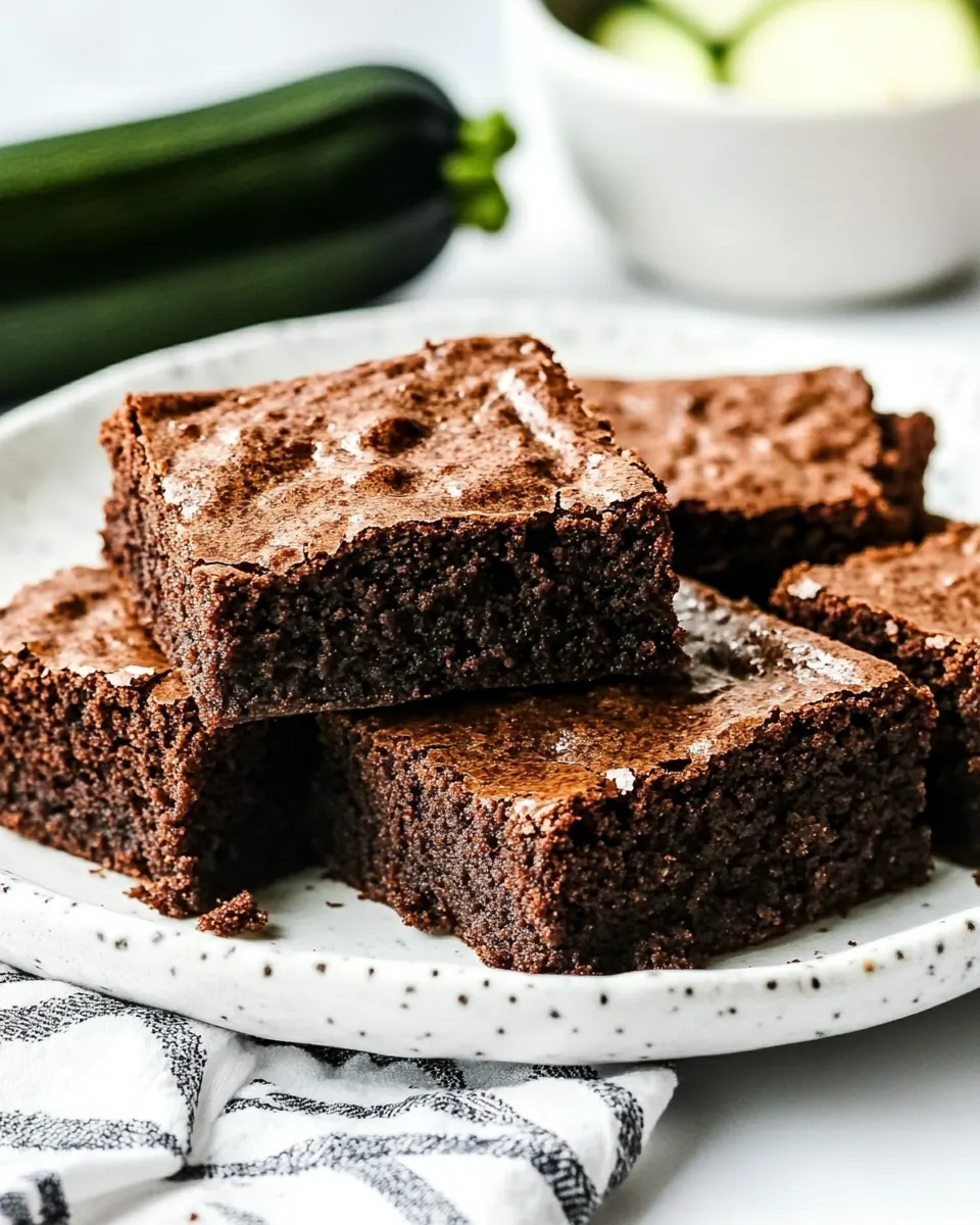 Zucchini Brownies