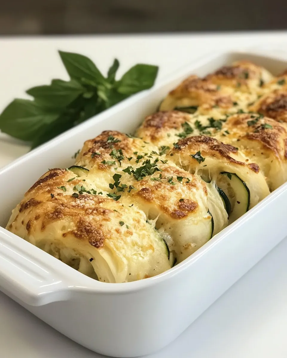 Zucchini Cheese Rolls